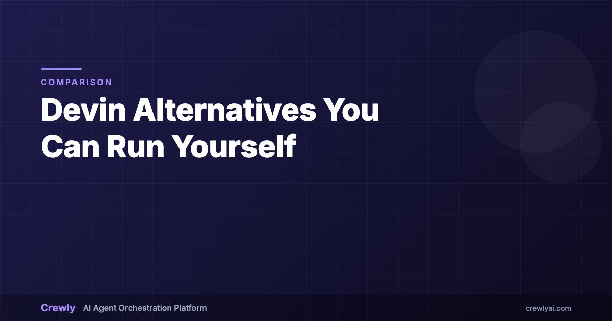 Devin Alternative: Open-Source and Local Options
